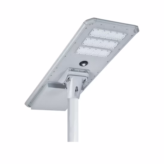 Outdoor All in One Commercial Park Garden Lamp Integrated Solar Power LED Parking Lot Street Light