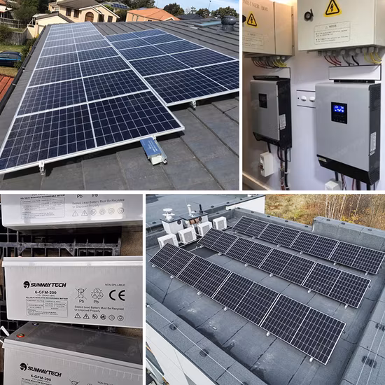 Renewable off 3kw Grid Portable Inverter Home Lighting Solar Power Energy Kit